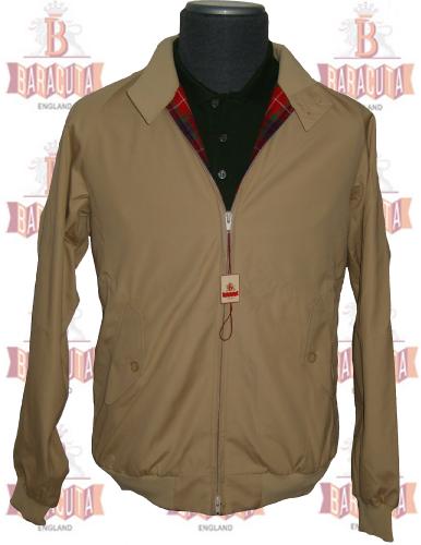 Baracuta G9 Slim Fit Jacket - Natural
