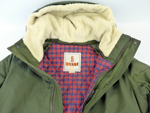 BARACUTA Modern Eskimo Indie Mod Parka Jacket (B)