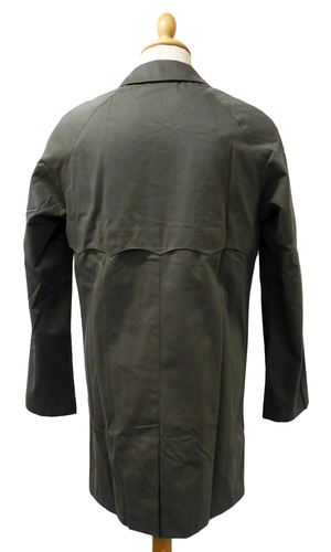 BARACUTA G23 Ramsey Raincoat | Oxford Edition Retro Khaki Mod Coat