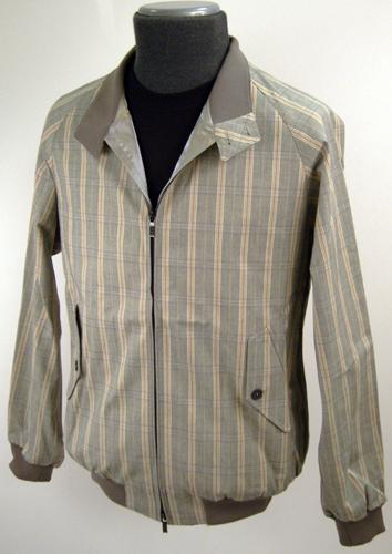 BARACUTA Stripe Check Slimfit G9 60s Mod Jacket