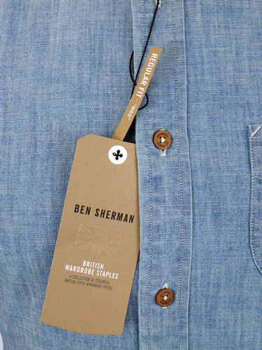 Oxford BEN SHERMAN 60s Mod Wardrobe Staple Shirt B