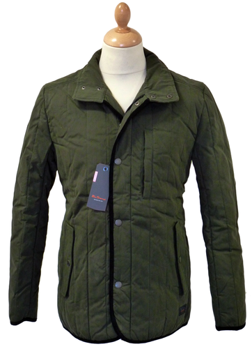 BEN SHERMAN Retro 60s Mod Fitted Hunting Jacket