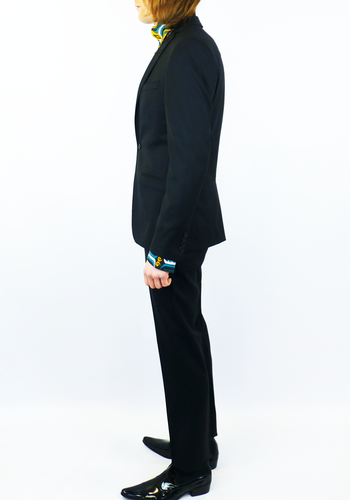 BEN SHERMAN Tailoring Mod 1 Button Wool Dress Suit