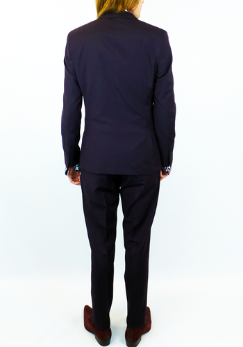 BEN SHERMAN Tailored Retro 60s Mod Mohair Suit M