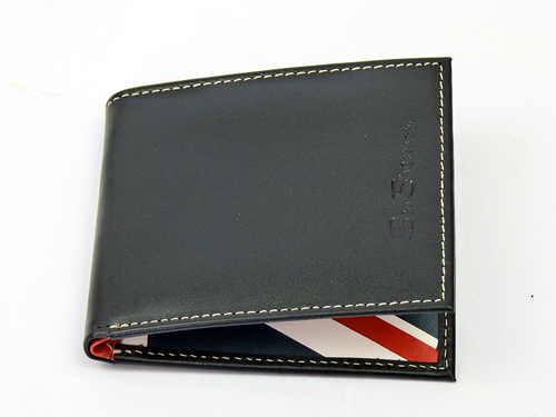 Union Jack BEN SHERMAN Retro Mod Leather Wallet
