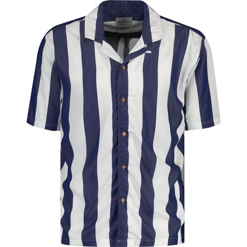 80s初期 Ben Sherman ボタンダウンシャツ MADE IN UK 黒