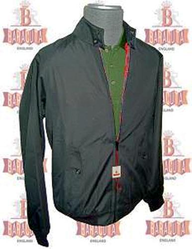 Baracuta G9 Slim Fit Jacket - Black
