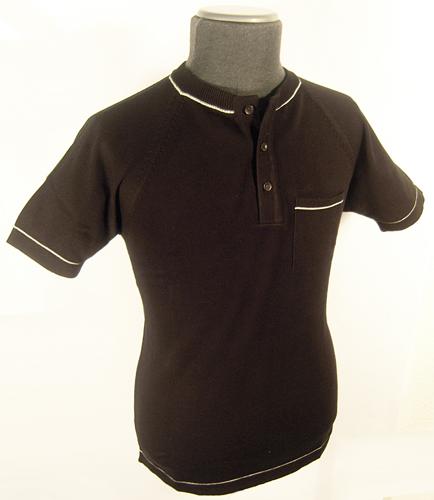'Gear' - Knitted Retro Mod Cycling Top (B)