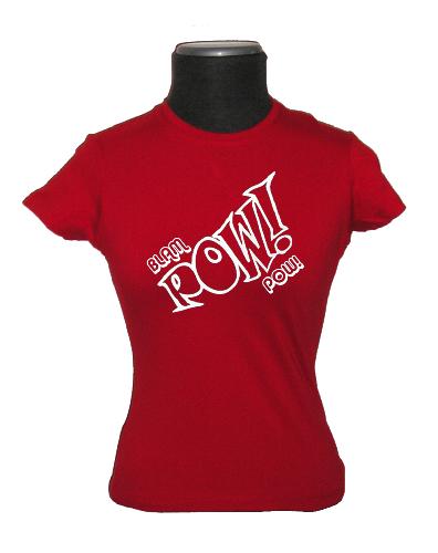 'Blam Pow! Pow! Skinny Sixties Tee'