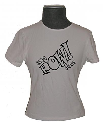 'Blam Pow! Pow! Skinny Sixties Tee'