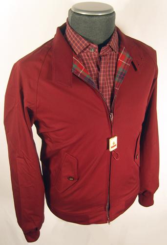 Baracuta G9 Slim Fit Jacket - Claret