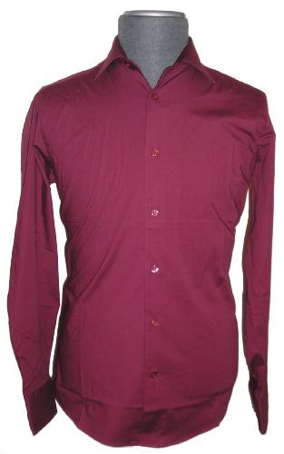 'Bond' - Mod Burgundy Shirt