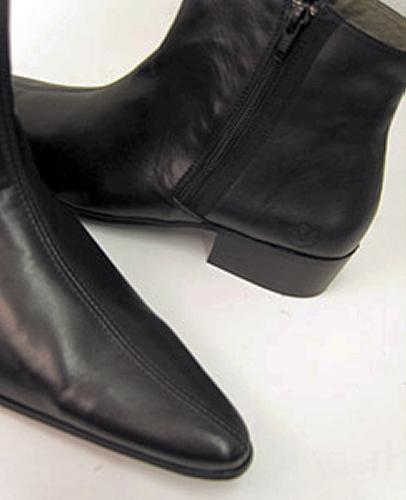 'Chief' - Mod Stacked Heel Beatles Chelsea Boots