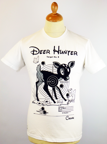 Deer Hunter CHUNK Retro 70s Indie Graphic T-Shirt