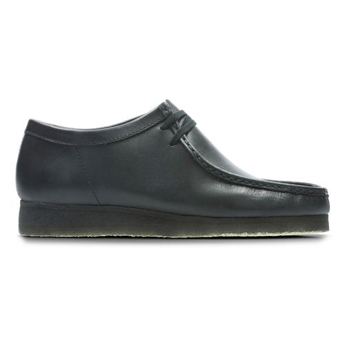 clarks black leather shoes