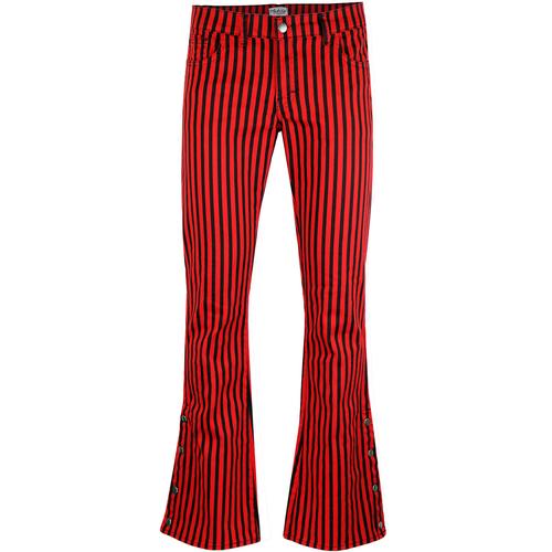 pinstripe bootcut pants mens