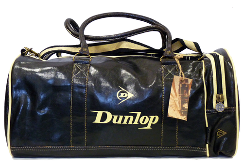 DUNLOP Retro Indie Seventies Vintage Holdall Bag B