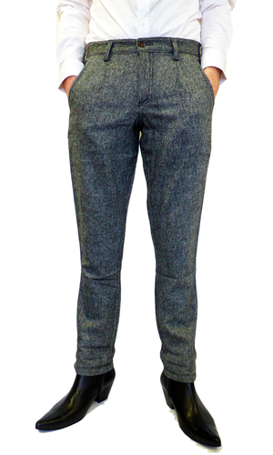 The Albany Tweed FARAH VINTAGE Retro Mod Trousers