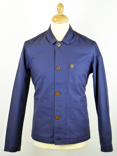 Factory FARAH VINTAGE Retro Mod Work Wear Jacket