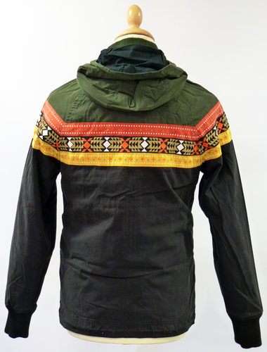 Baldwin FLY53 Retro Indie Navajo Stripe Mod Jacket
