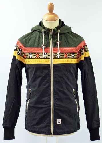 Baldwin FLY53 Retro Indie Navajo Stripe Mod Jacket