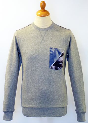 Dirty Bird FLY53 Retro 70s Indie Geometric Sweater