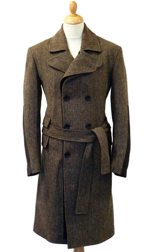 FERGUSON of LONDON 60s Mod Magee of Donegal Tweed Coat