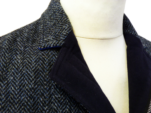 FERGUSON of LONDON Harris Tweed Blazer Car Coat