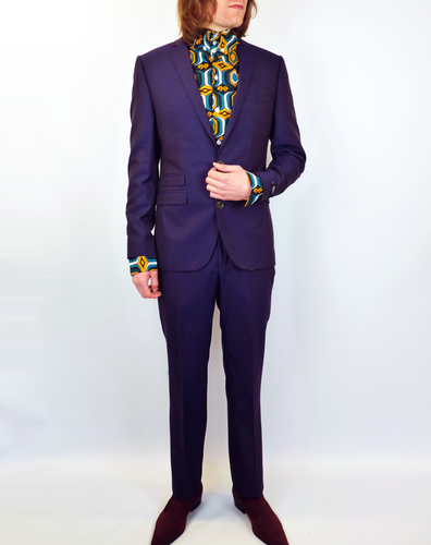 Stripe Marriott GIBSON LONDON Mod Pinstripe Suit