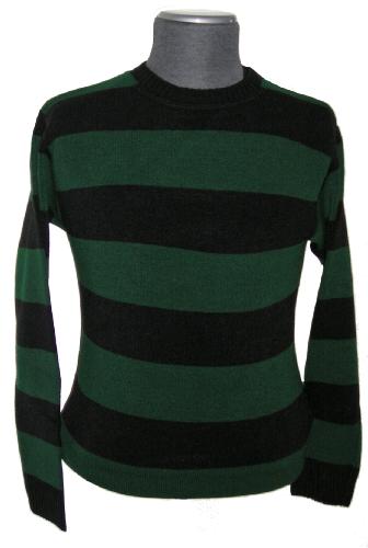 green and black jumper