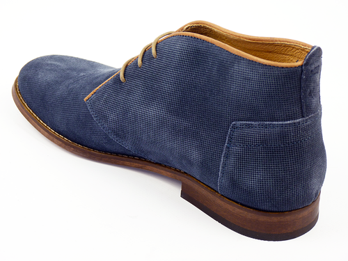 Vasa H by HUDSON Waffle Suede Mod Chukka Boots (S)