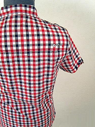 'Illogical' - Retro Checked Indie Shirt by FLY53