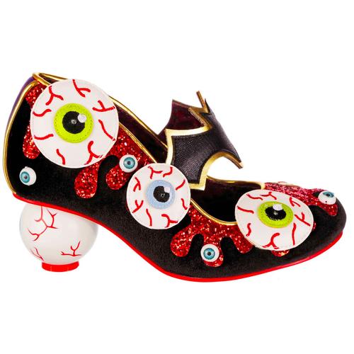 Check Me Out IRREGULAR CHOICE Eyeball Heel Shoes