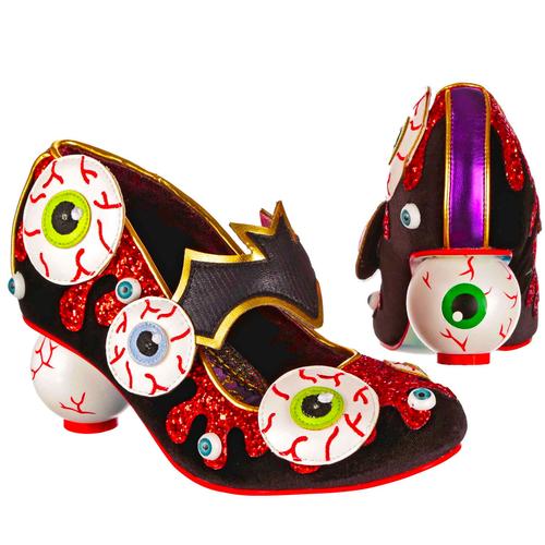 Check Me Out IRREGULAR CHOICE Eyeball Heel Shoes