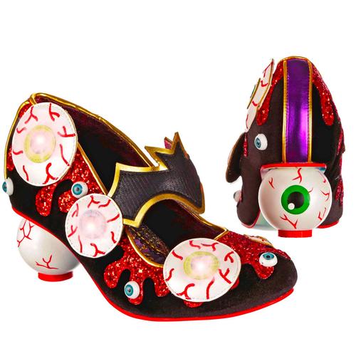 Check Me Out IRREGULAR CHOICE Eyeball Heel Shoes