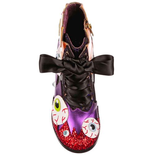 Skull It IRREGULAR CHOICE Eyeball Halloween Boots