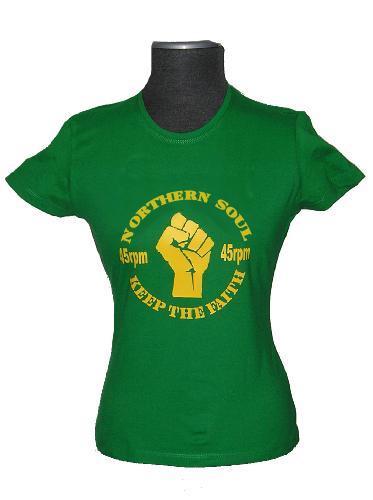 'Keep the Faith' (Skinny Fit) - Northern Soul Tee