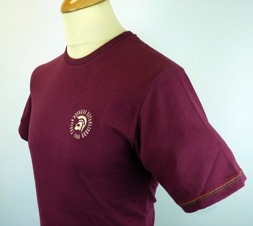 Trojan Chest Logo LAMBRETTA Retro Mod T-Shirt M