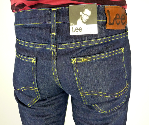 Luke LEE Jeans Retro Slim Tapered Denim Jeans DI