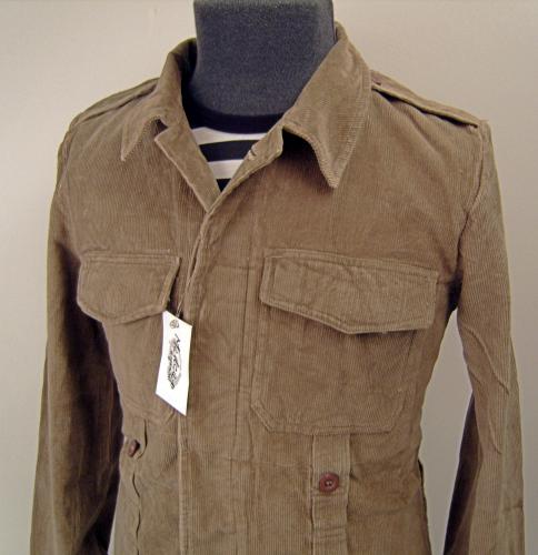 'LENNON' -  Sixties Mod Corduroy Indie Jacket (B)