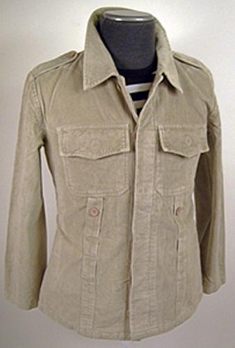 'LENNON' -  Sixties Mod Corduroy Indie Jacket (LB)