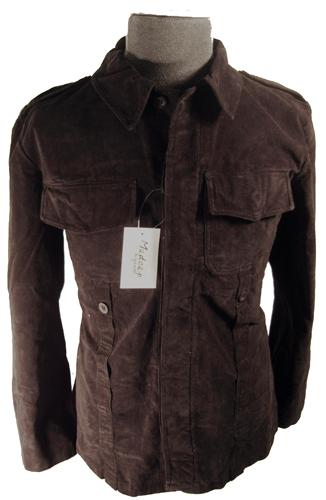 'LENNON' Mens Mod Cord Indie Jacket by Madcap (B)