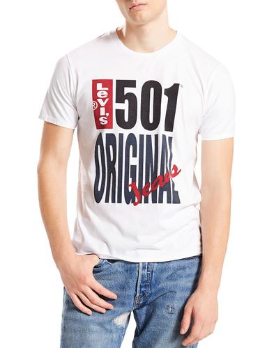 Retro 80s 501 Graphic Print T-Shirt 