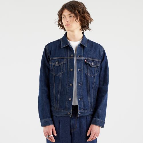 Retro Mod Rockridge Denim Trucker Jacket