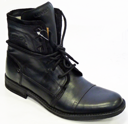 leather levi shoes