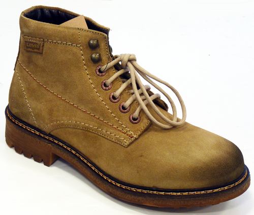 LEVI'S® Retro Indie Suede Mod Hiking Boots (Be)