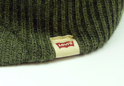 Knitted Train Driver LEVI'S® Retro Knitted Cap (K)