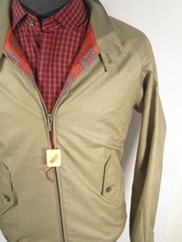 Baracuta Linen Slim Fit G9 - Retro Linen G9 Jacket