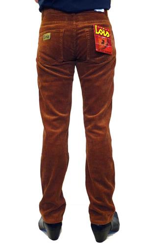 Dallas LOIS Retro 60s Mod Jumbo Cord Trousers C