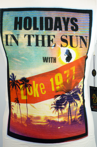 Jolly Days in the Sun LUKE 1977 Retro T-shirt